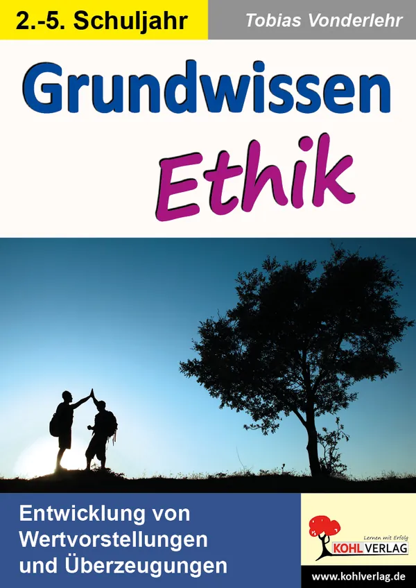 Buchcover Grundwissen Ethik von Tobias Vonderlehr